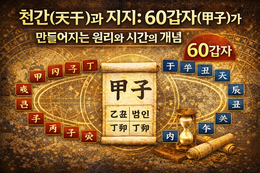 60갑자(甲子)가 만들어지는 원리와 시간의 개념