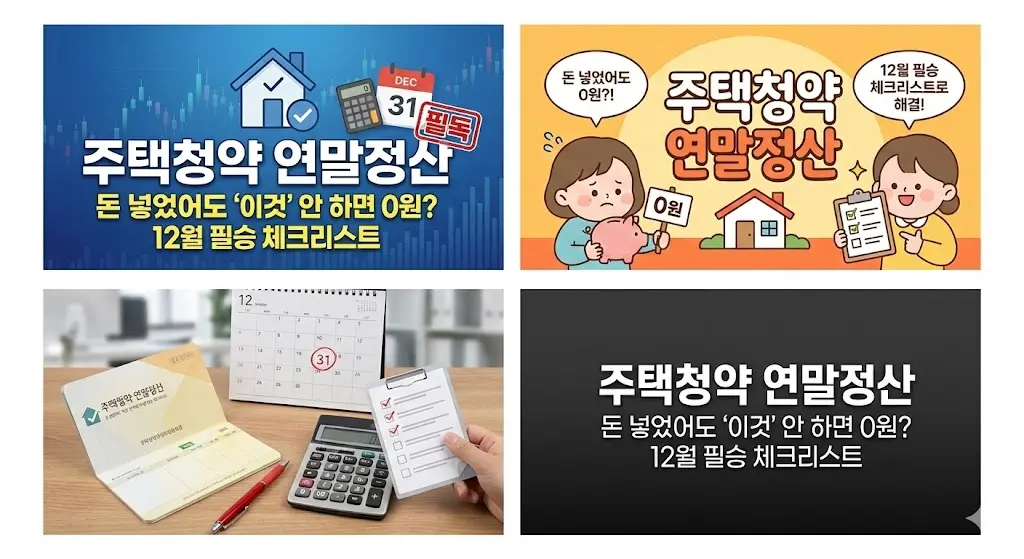 주택청약 연말정산