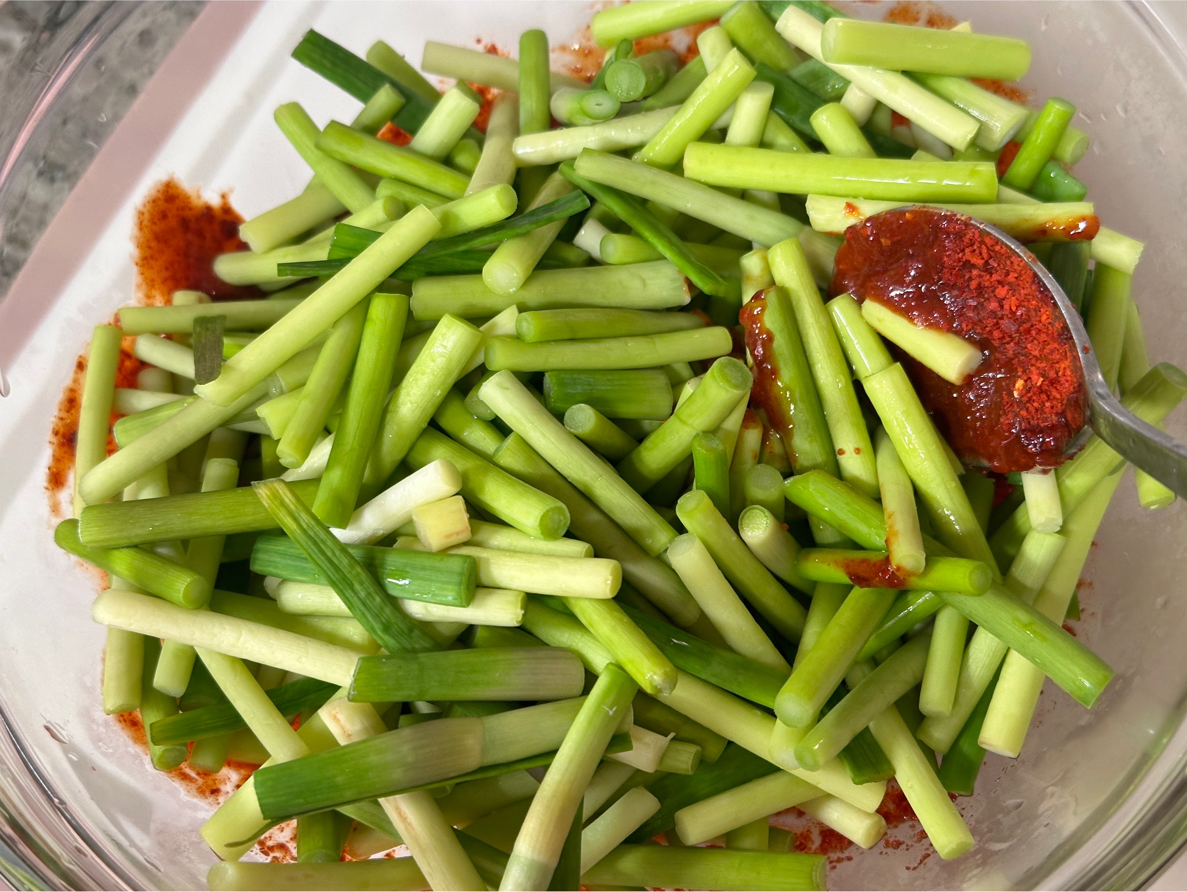 마늘종볶음 레시피