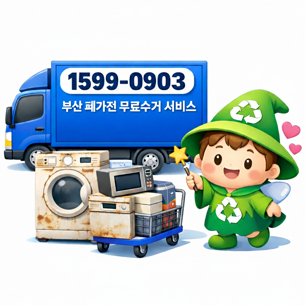 부산 폐가전 무료수거 서비스|무상방문수거 예약부터 주의사항까지