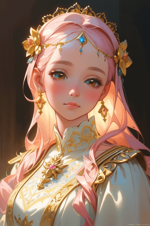 Playground AI로 생성한 그림(2) - 아련한 눈빛의 요정