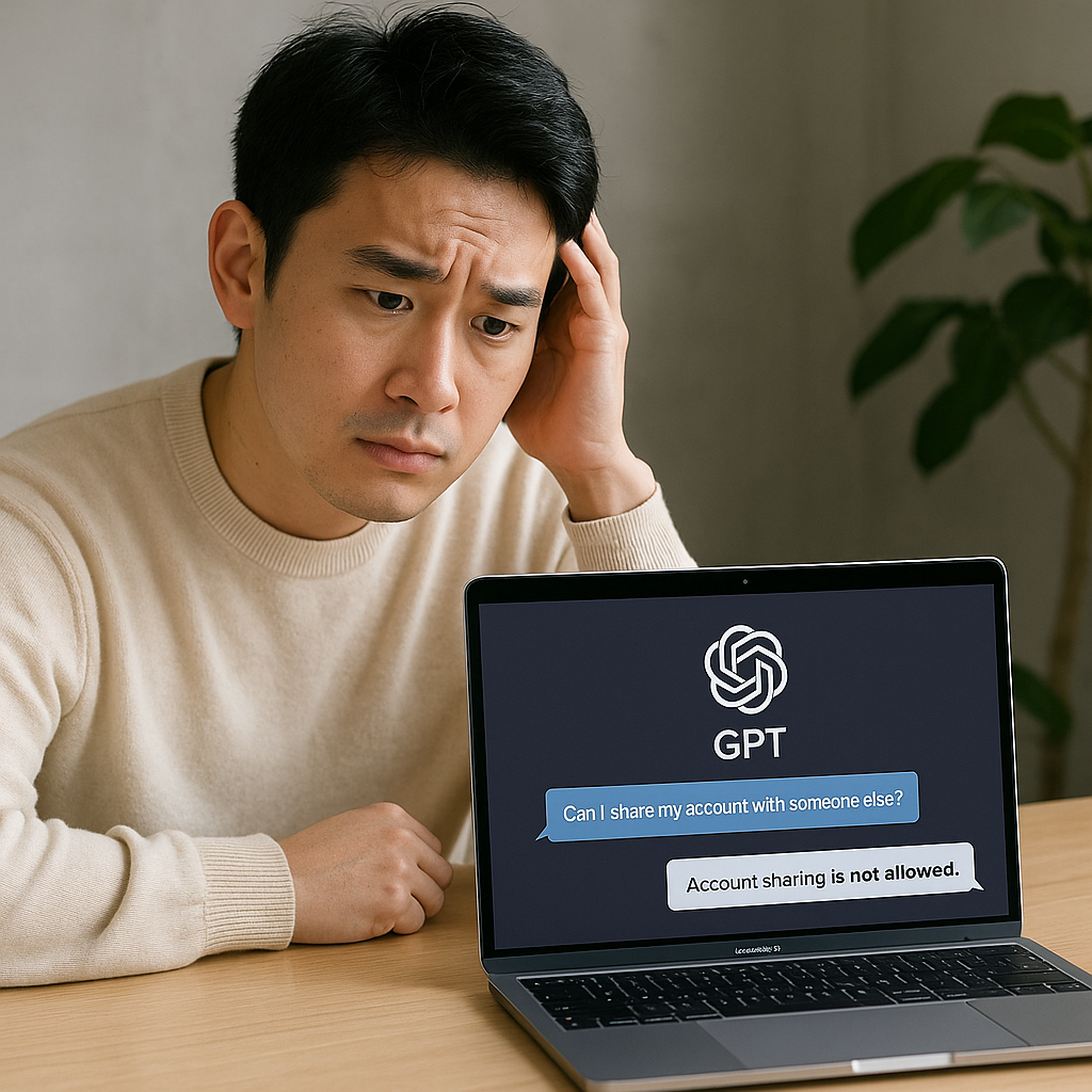 챗GPT 계정 공유