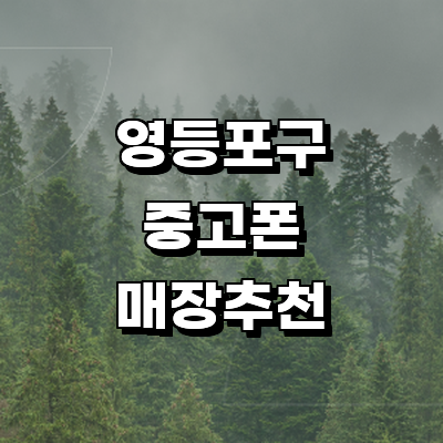 서울 영등포구 중고폰