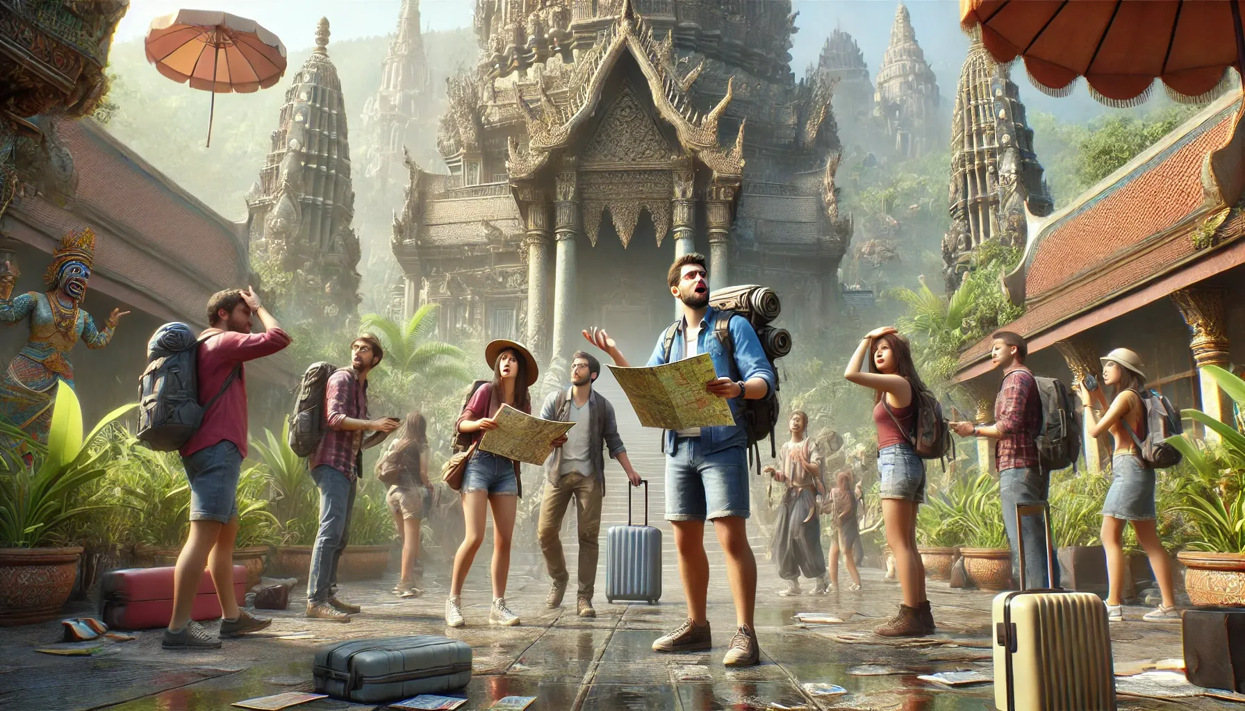 낯선 도시에서 길을 잃는 꿈