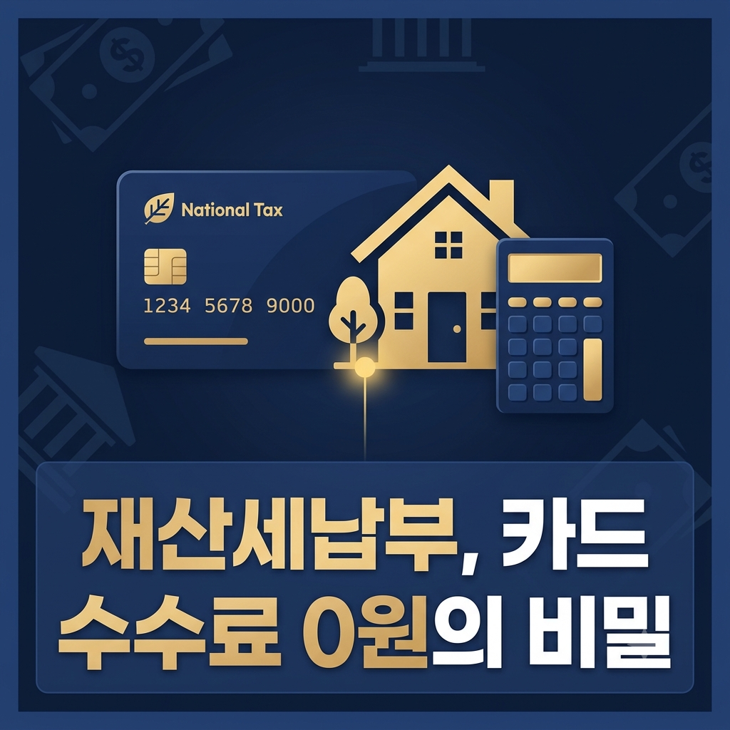 재산세납부 신용카드 수수료