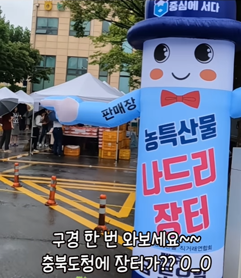 충북도청나드리장터