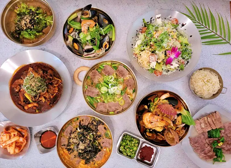 줄서는식당 자가제면 장칼국수 고기칼국수 샐러드칼국수 공항동 마곡역 칼국수 맛집 소개