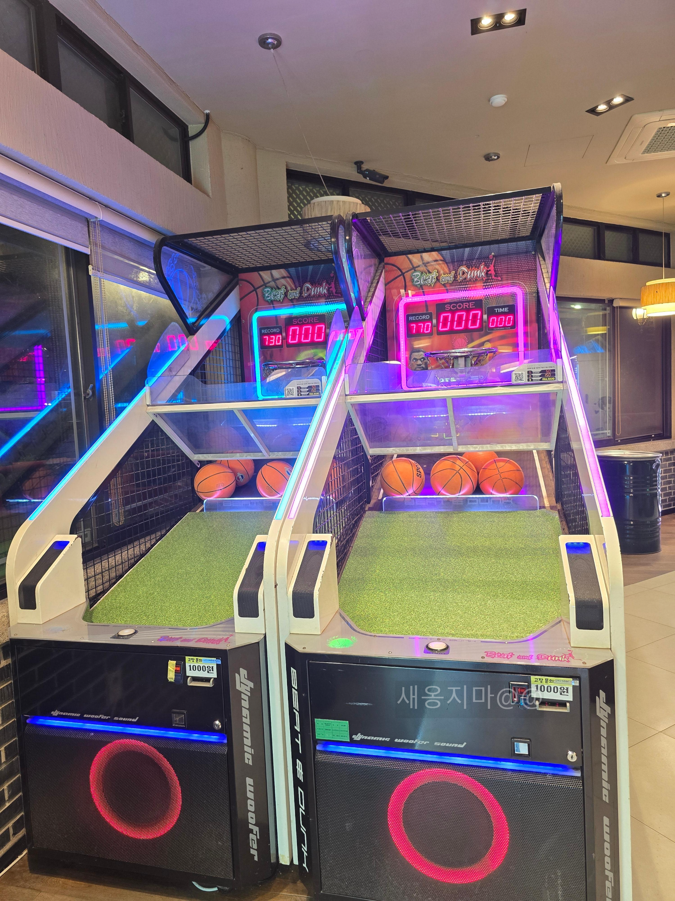 북악스카이웨이-농구-오락실