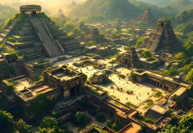 마야 문명의 건축물