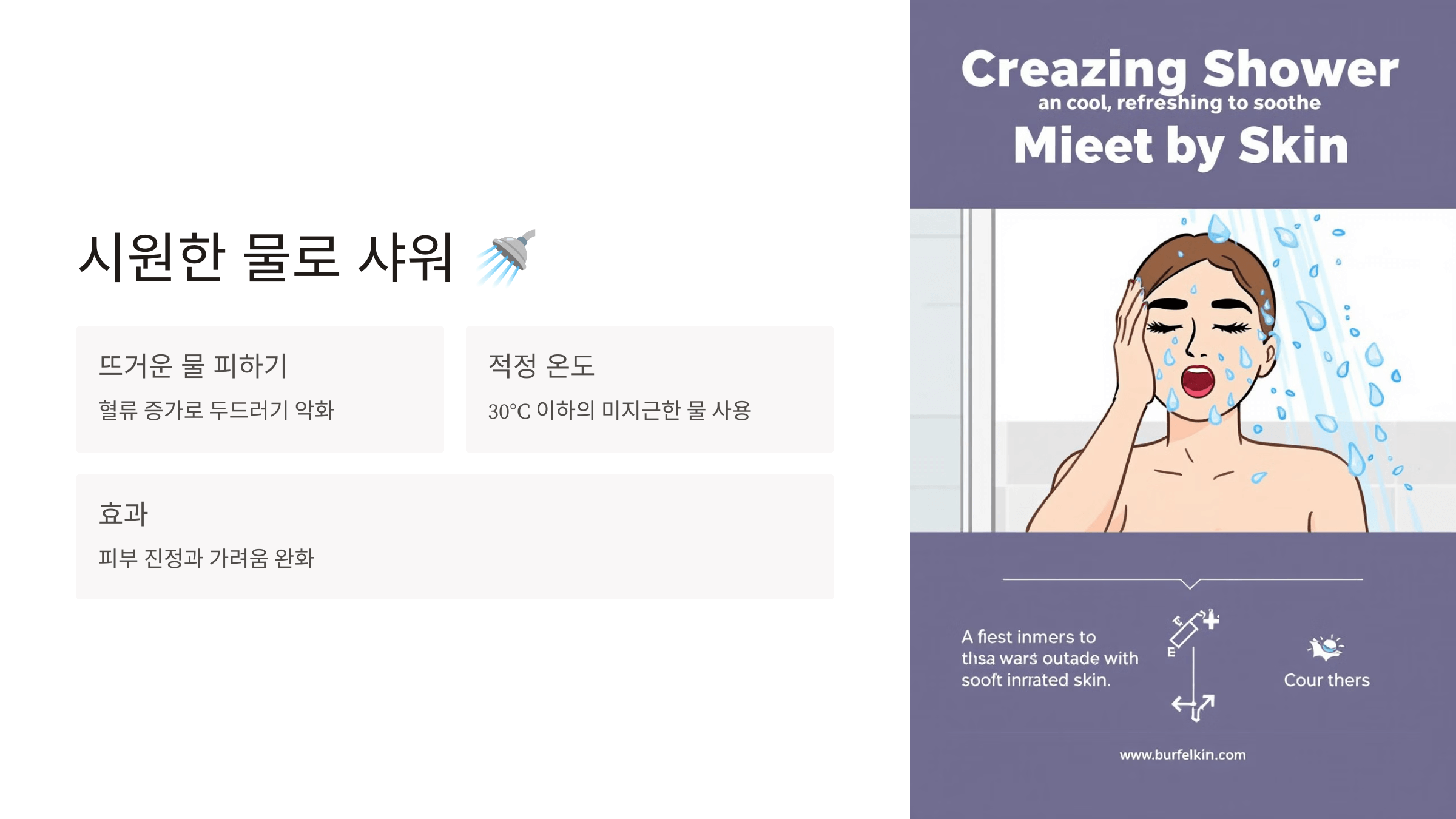 두드러기와 관련된 사진입니다.