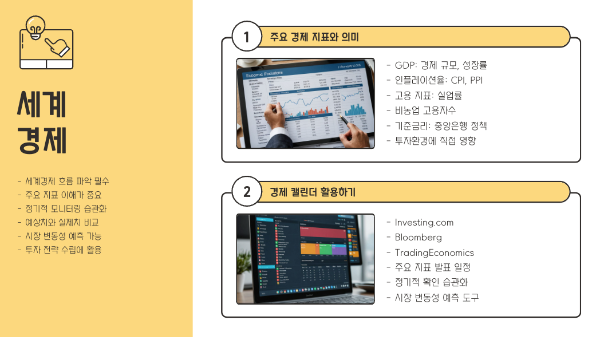 세계경제지표 이해하기