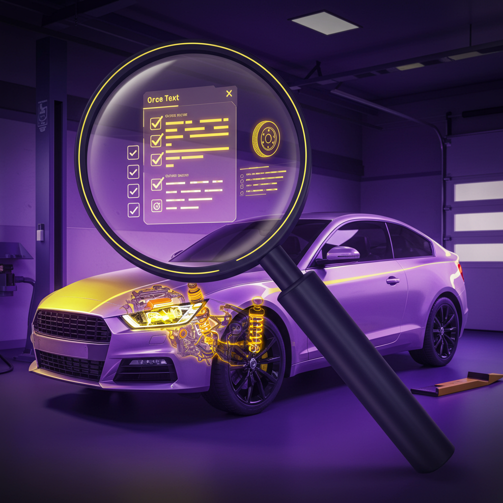 중고차 수리비 폭탄 피하는 점검 포인트