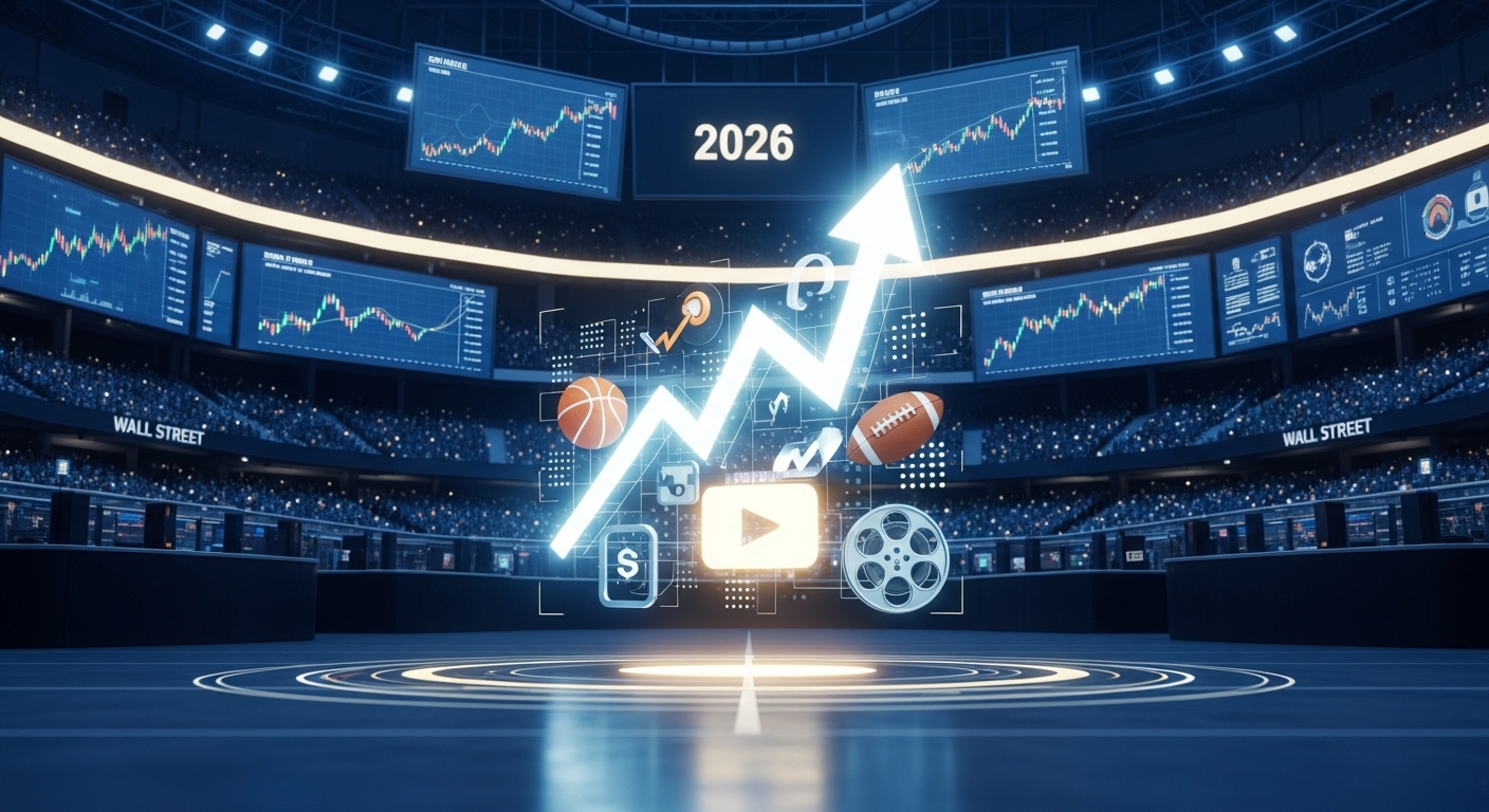 2026년 미국 스포츠&middot;엔터테인먼트 주식 투자 전략: OTT 통합과 AI 혁신이 만드는 기회