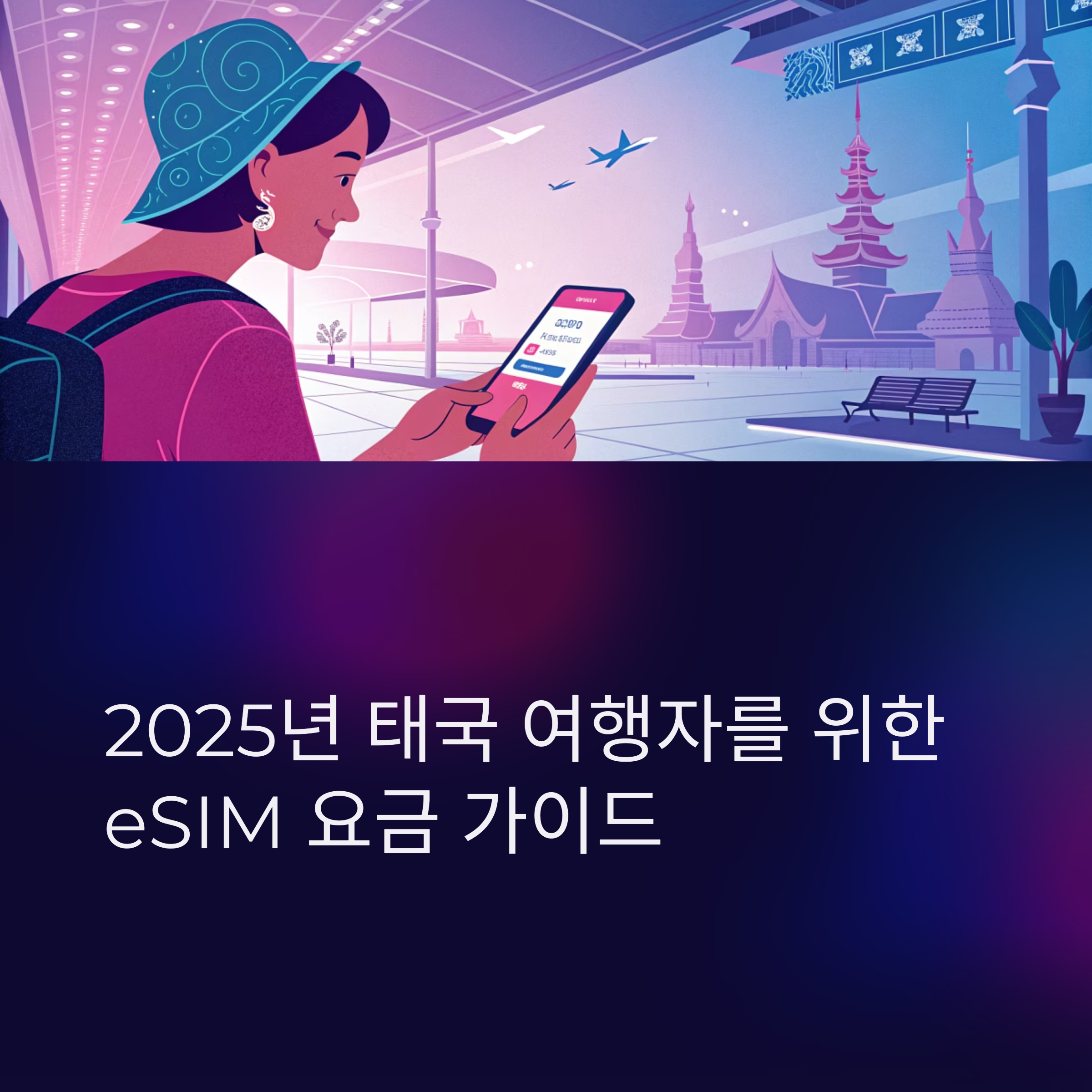 태국 여행자를 위한 eSIM 요금 가이드