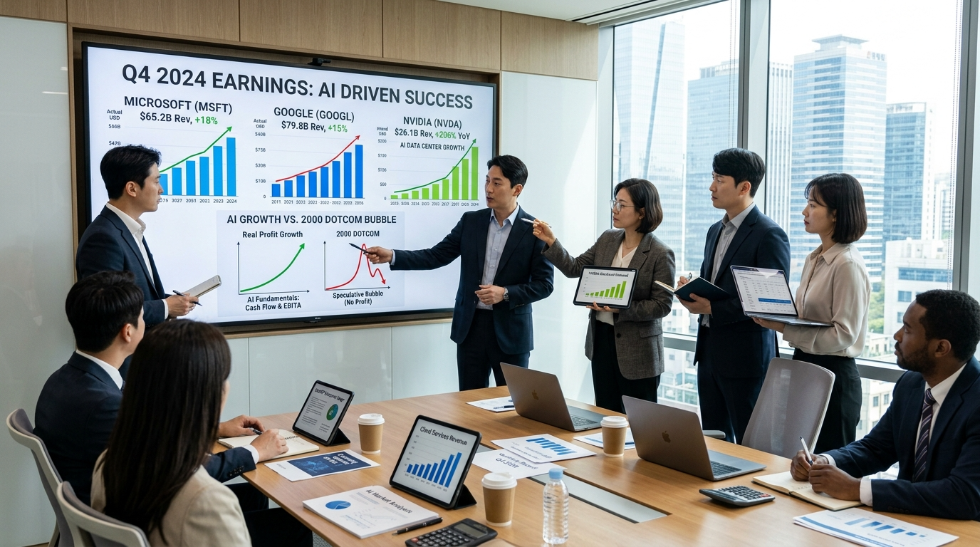 AI 혁명 실제 이익 성장 증거