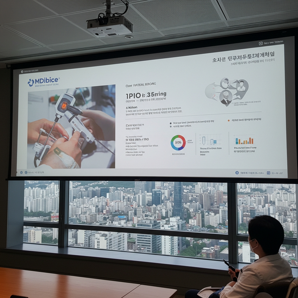 엠디바이스 공모주 관련 사진