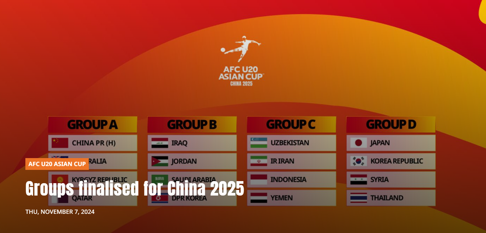2025 AFC U-20 아시안컵: 대한민국 대표팀의 도전과 전망