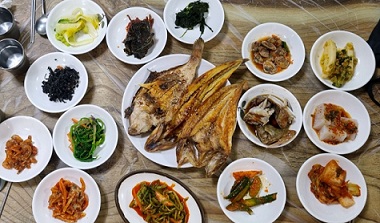 고흥생선백반