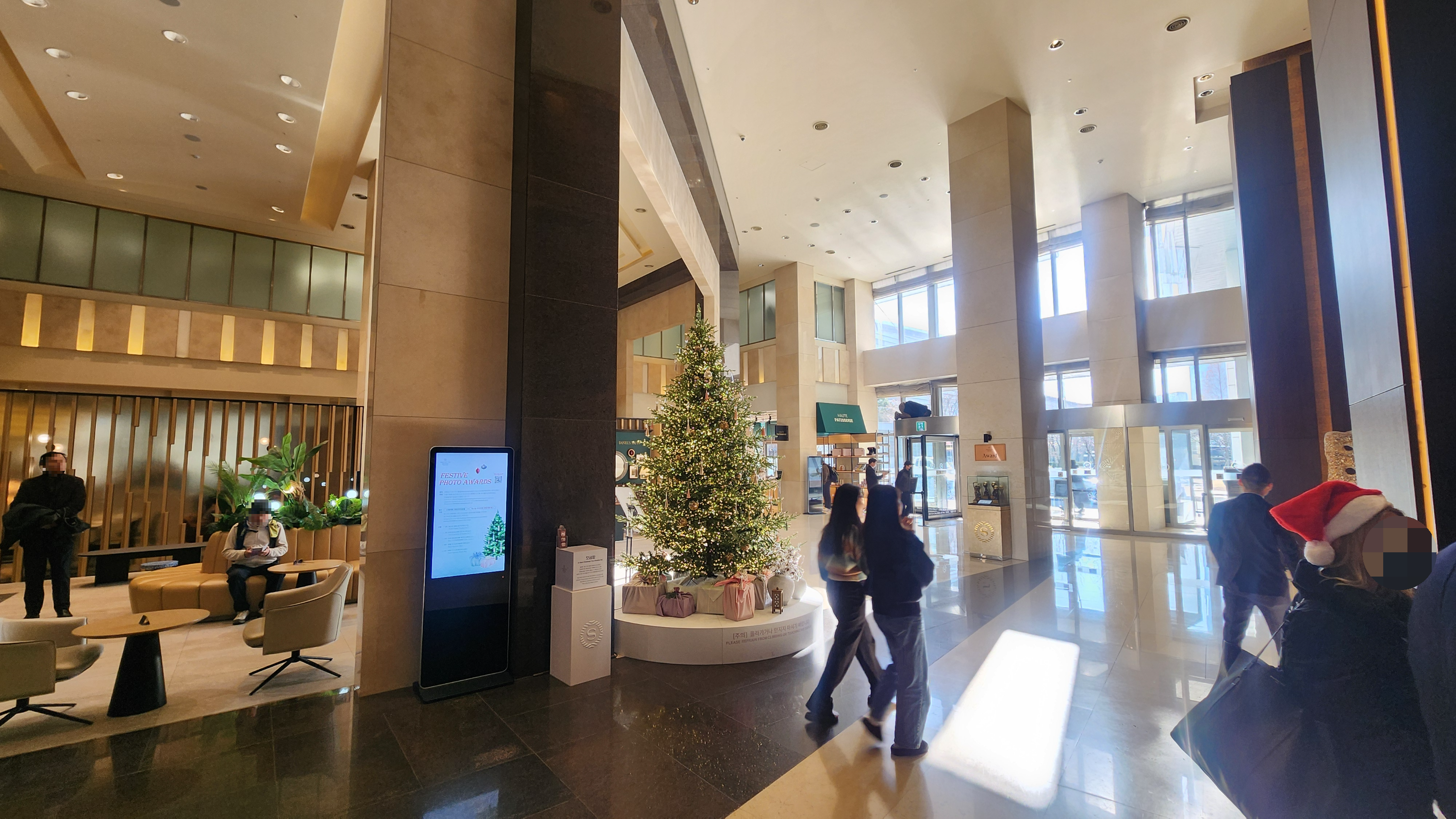 쉐라톤 그랜드 인천 호텔 로비