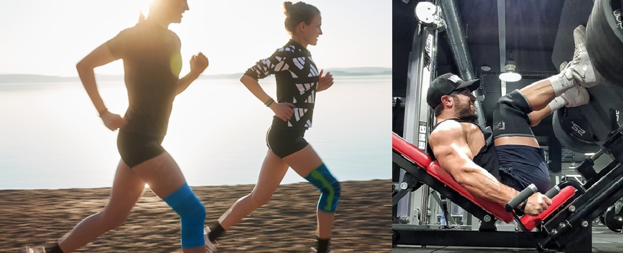 무릎관절에 좋은 운동 대퇴사두근 허벅지근육 운동 알아보기: 무릎관절 건강을 위한 운동 시 필요도구는 무릎보호대입니다.