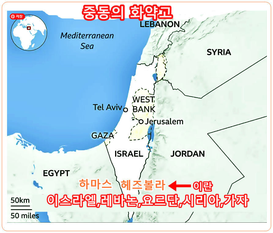 중동의 화약고