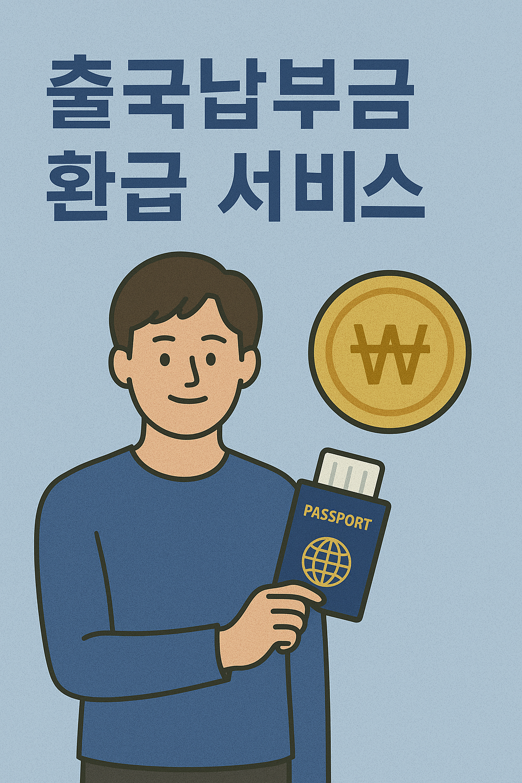출국납부금 환급서비스 관련사진