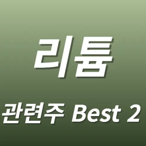 리튬 관련주 수혜주