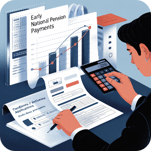 국민연금 조기수령액,조건·감액기준표·신청방법 알아보기 이미지