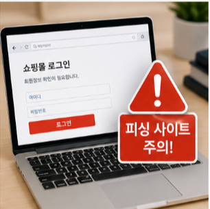 온라인 쇼핑몰 피싱 예방법