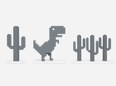 크롬 공룡 게임 사이트 소개