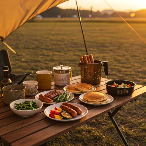 캠핑 요리