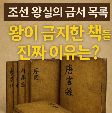 왕이 금지한 책들 진짜 이유는