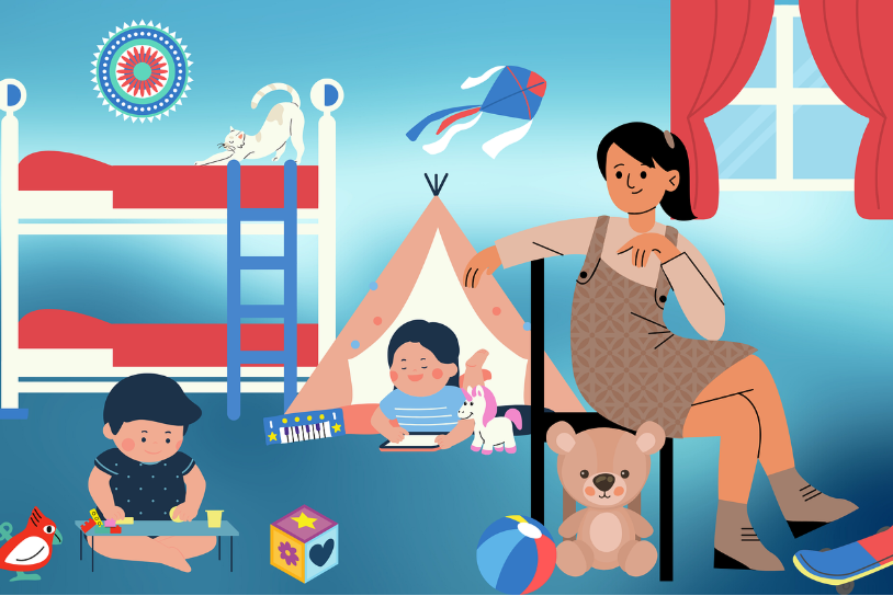 아이 돌봄 바우처의 지원 대상과 신청 절차.