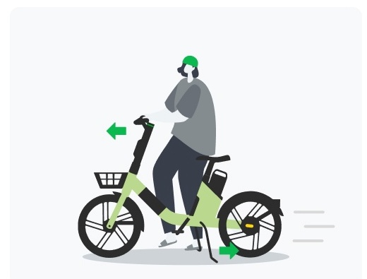 지쿠터 거치대 올리는 모습