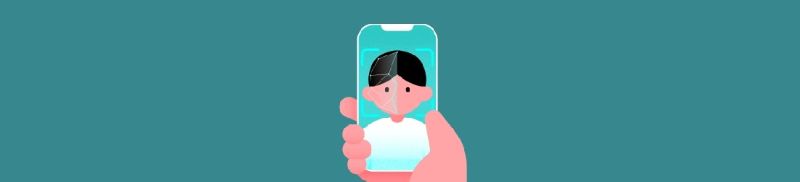휴대폰 기기 관련 일러스트 이미지 &lt; 출처 : 카카오뱅크 &gt;