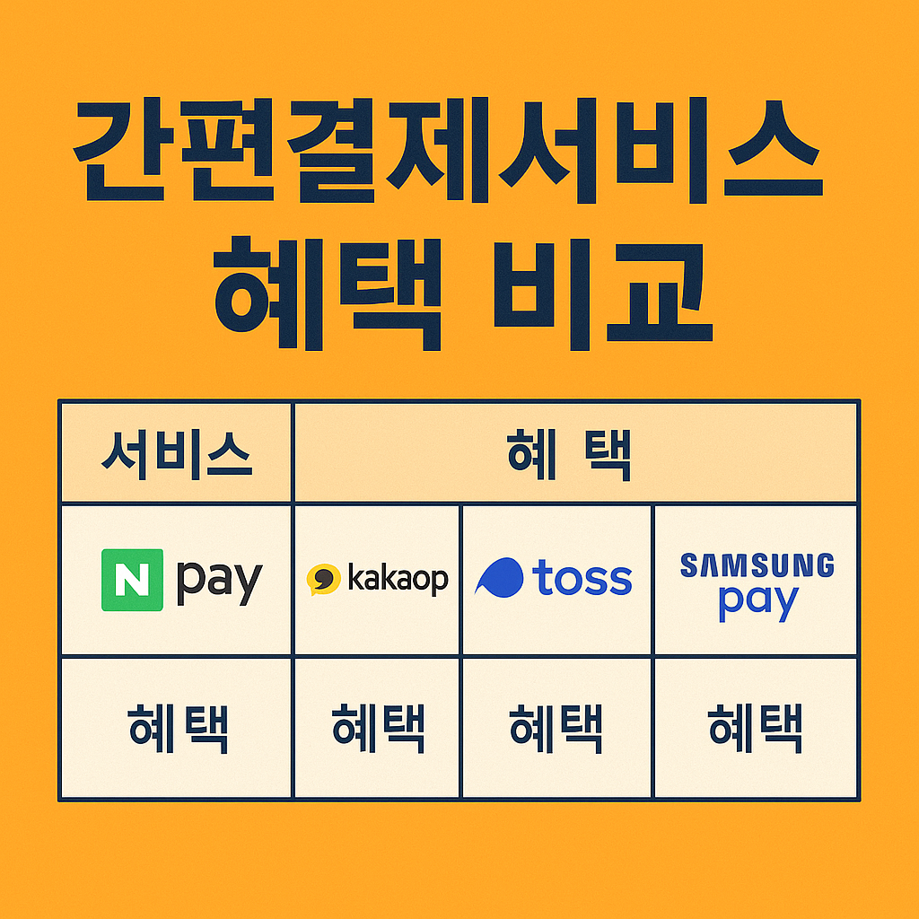 간편결재서비스혜택