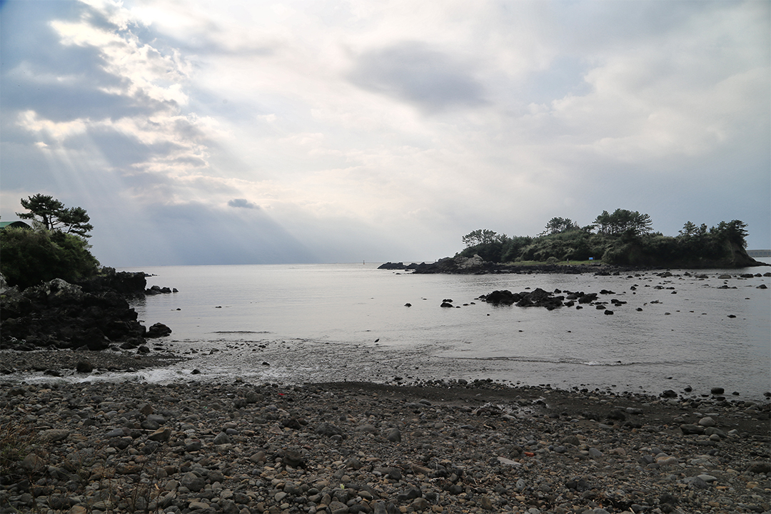제주도 서귀포시 서건도와 빛내림 저작권 없는 고화질 무료 이미지 다운로드