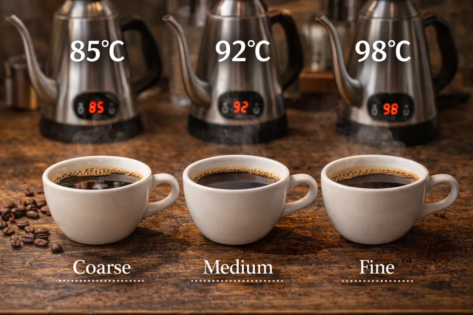 커피 물 온도 (추출 온도, 94도, 티 우리기)