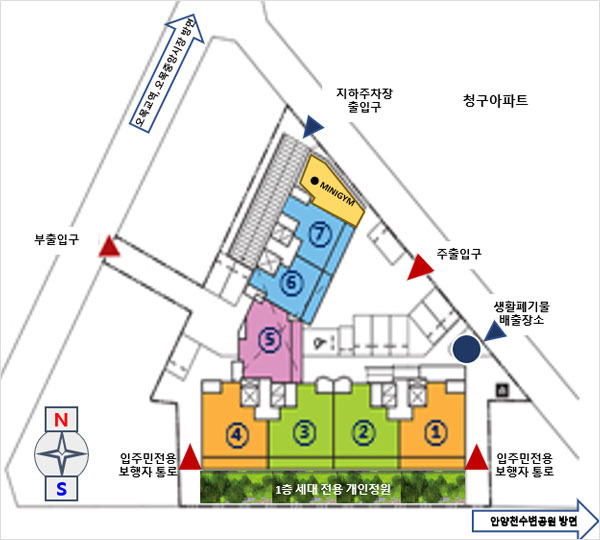 배치도(단지특징포함)