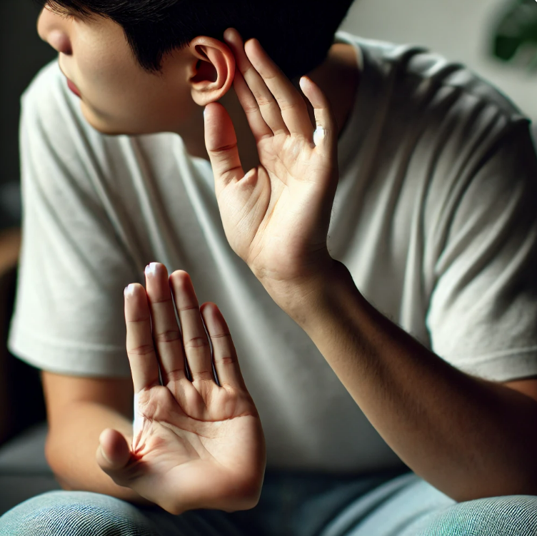 혈자리 눌러주기