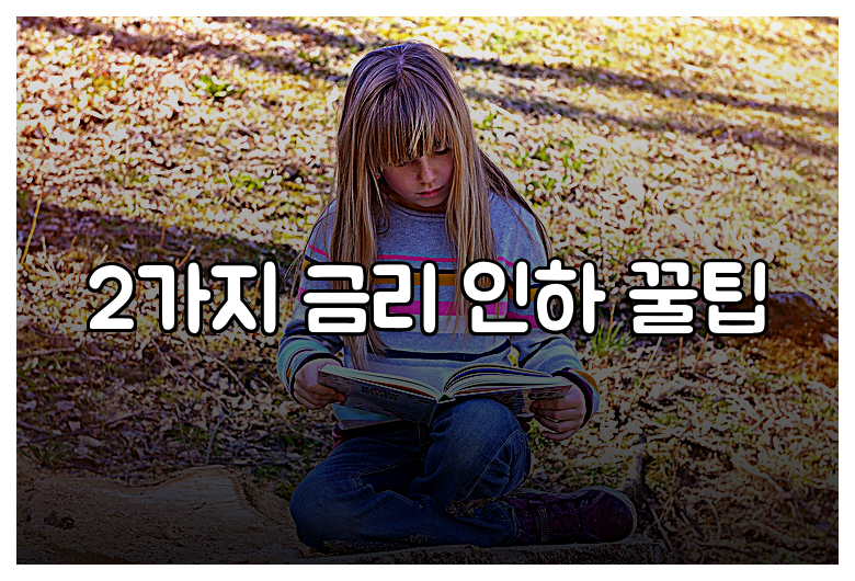 2가지 금리 인하 꿀팁