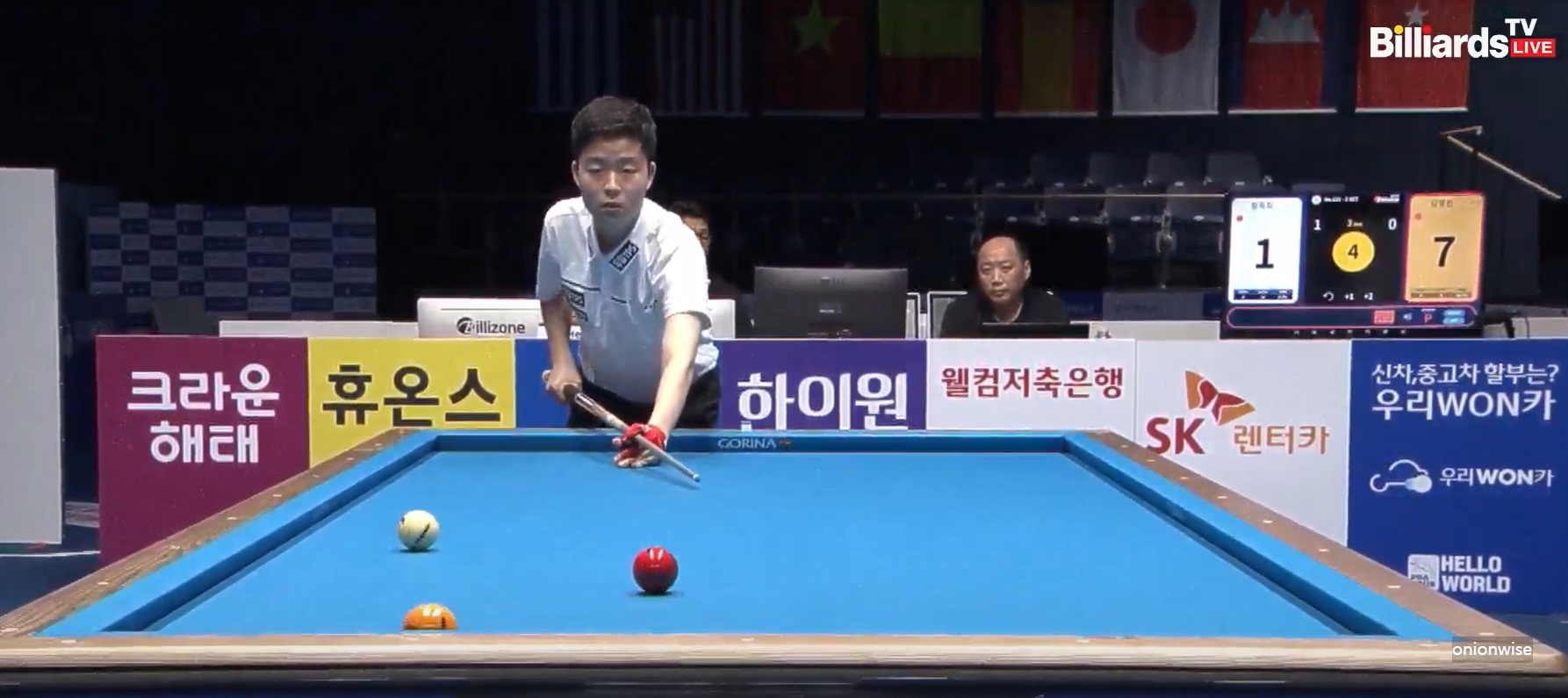 김영원 황득희 경기결과 - 우리금융캐피탈 PBA 챔피언십 8강