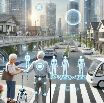 일본의 초고령 사회 관련 이미지