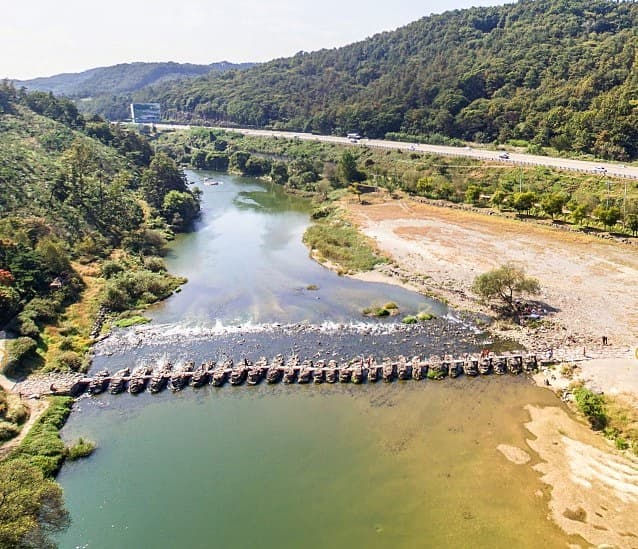🚗 진천 농다리부터 출렁다리까지! 맛집·축제·초평호 드라이브까지