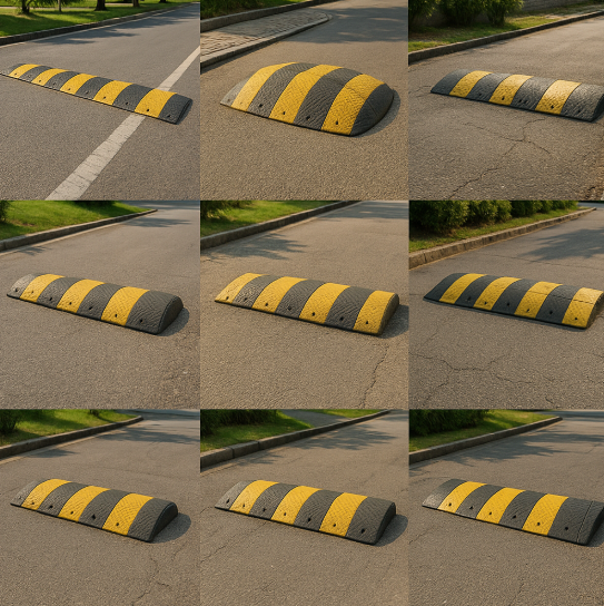 차량 방지턱 사진