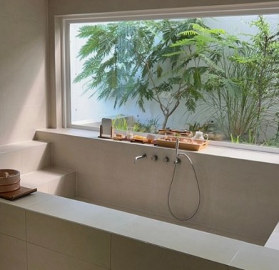 식물-욕실인테리어