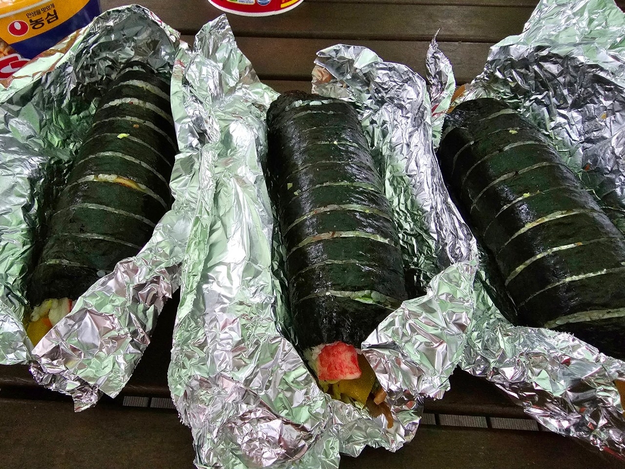 부산 부전시장 가성비 김밥 맛집 명란김밥