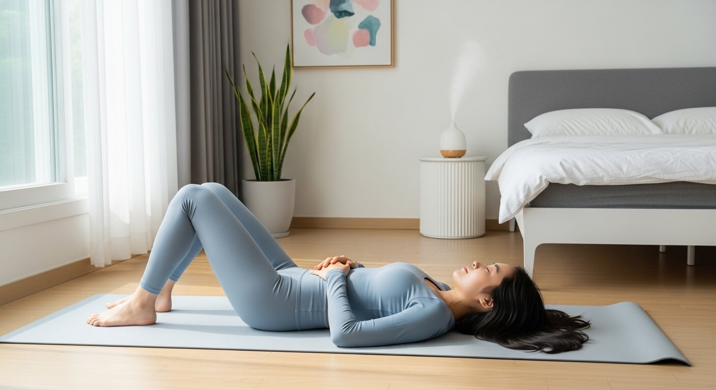 아침에 하면 좋은 활력 홈트 운동