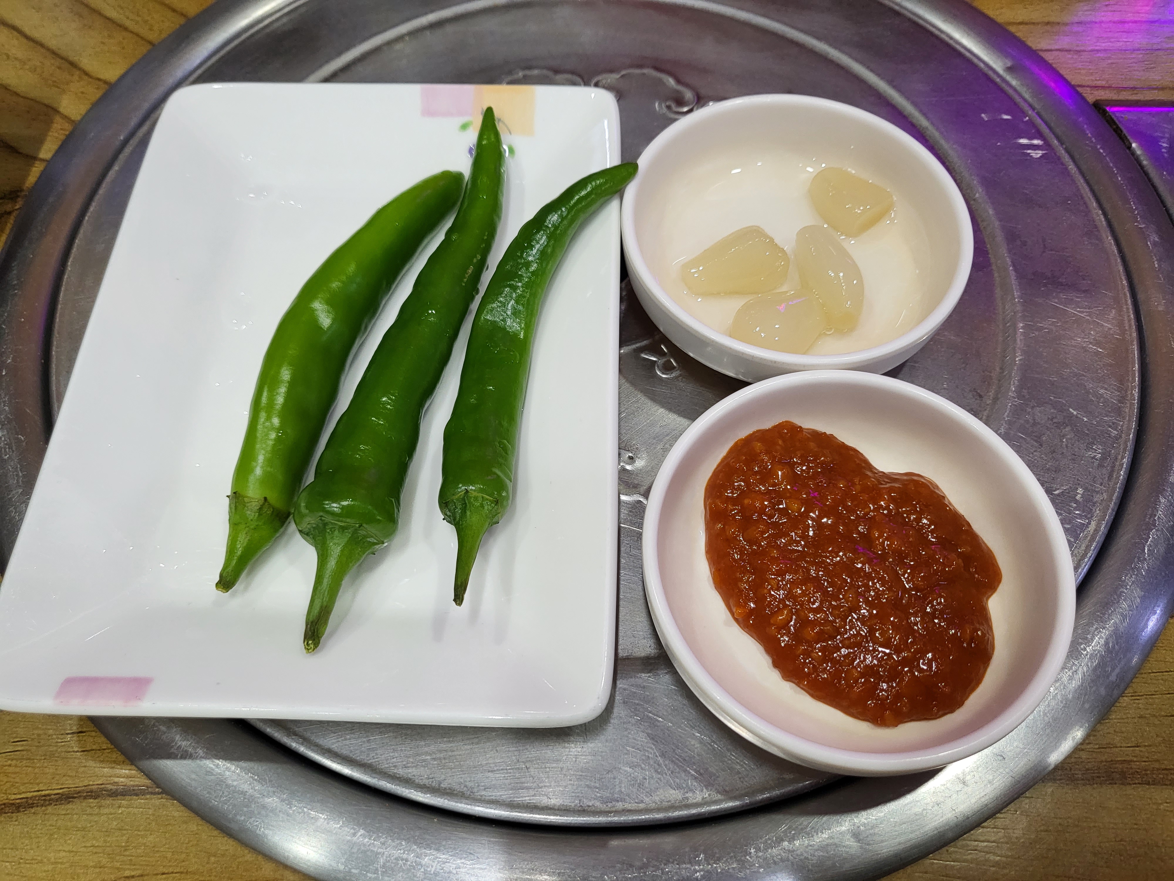 벼슬구지감자탕- 반찬