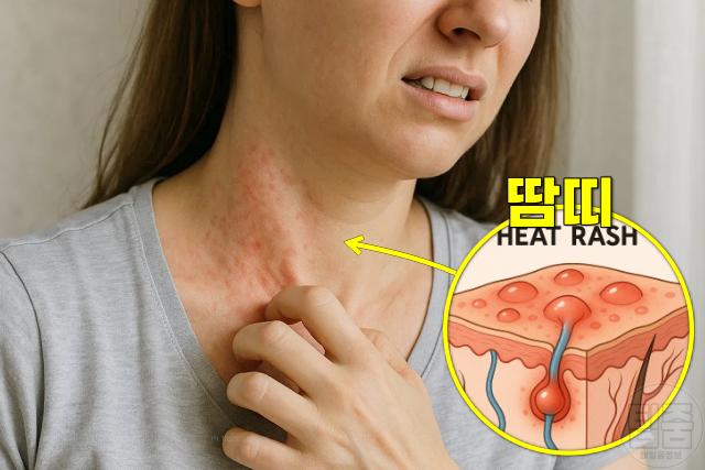 땀띠에 좋은 음식